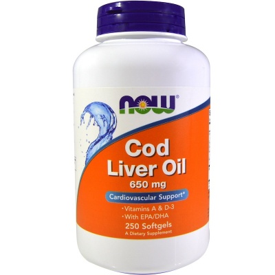  NOW COD Liver Oil 1000  250 